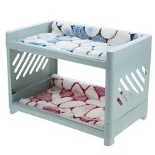  1 ensemble de cachette pour hamster, lit pour chinchilla, cage pour lapin,