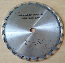 Lame de scie sur table 200x2.4x16x24Z