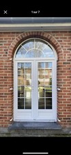 porte fenêtre pvc Blanche