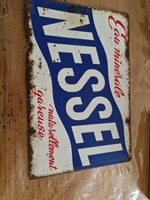 Tôle Publicitaire Nessel 