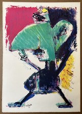 Lithographie Originale Bernard