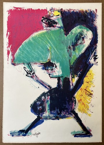 Lithographie originale bernard - lithographie,