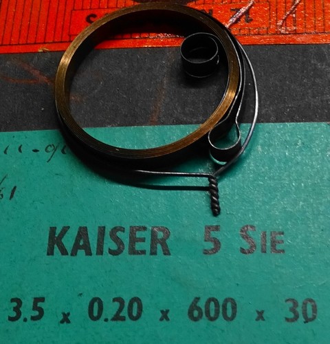 Ressort reveil kaiser - 1,