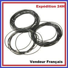 Lot 2 Joints de montre caoutchouc étanchéité ROND // 12 à 30mm Épaisseur: 0.6mm