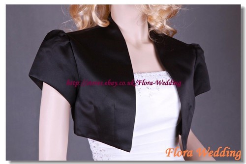 Satin mariage bolero - mariage, /