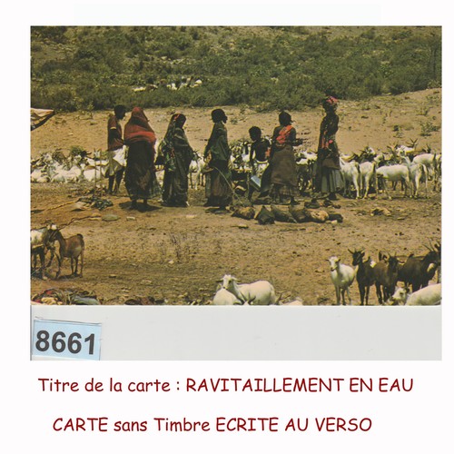 8661 djibouti cpa carte - djibouti,