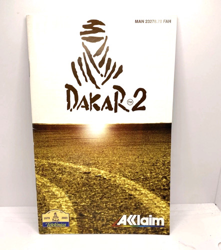 Notice dakar 2 ps2 - ✅notice,