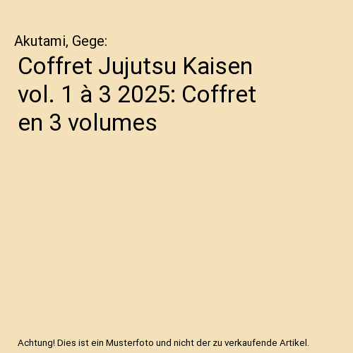 Coffret jujutsu kaisen - jujutsu,