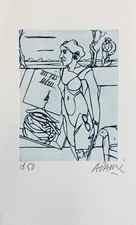 Valério ADAMI - "Métamorphoses d'une..." - 2006 - Eau-forte originale signée 