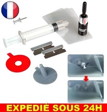 ✅ Kit Outils Réparation Pare Brise Voiture Résine Protection Bris Vitre Fissure