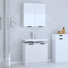 Meubles de Salle de Bain 2 pcs