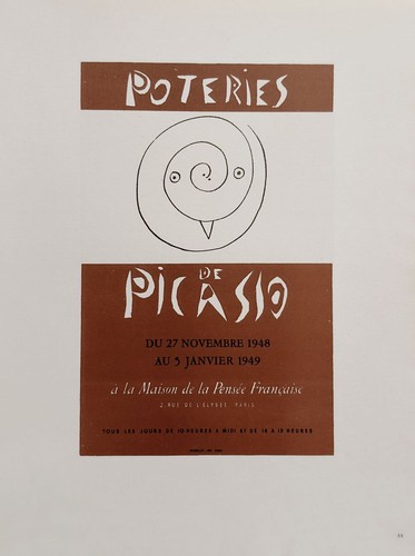 Pablo picasso affiche 1948 - pablo,