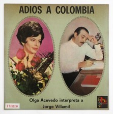 OLGA ACEVEDO Adios a colombia tiple colombiano Bambuco DBS 5053 STEREO LP