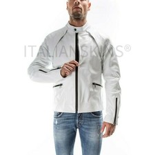 Veste Slim Fit En Cuir
