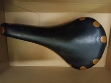 Ancienne selle de vélo en cuir BROOKS B79