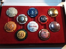 10 capsules de champagne L'amiable Et Barancourt, Support Non Fourni 