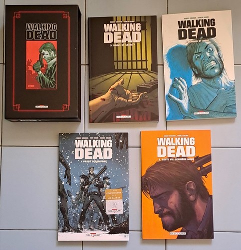 Walking dead coffret t01 - walking, t01/04