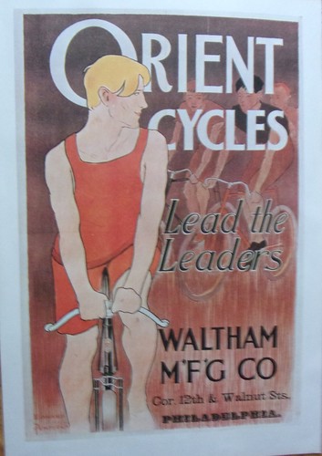 Reproduction affiche cycliste - reproduction,