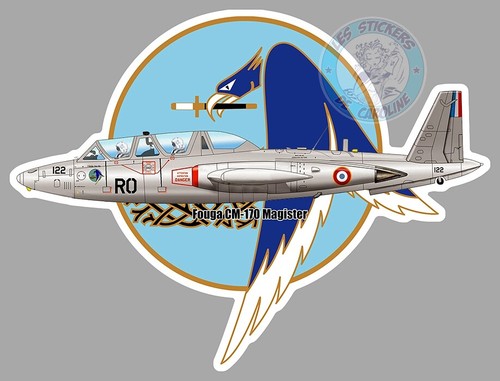 Autocollant fouga 170 - fouga, cm