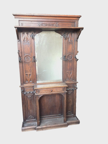 Porte manteau chêne massif - porte,
