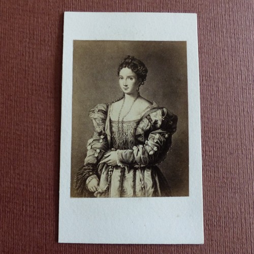 Italie photo cdv - cdv, titien