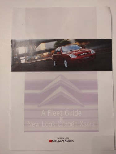 Citroen xsara fleet - xsara, guide