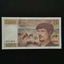 BILLET 20 FRANCS DEBUSSY 1993