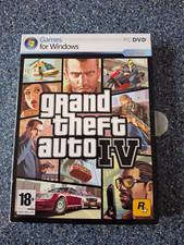 GTA 4 Grand Theft Auto IV  DVD -Jeu PC Complet avec Notice boite collector