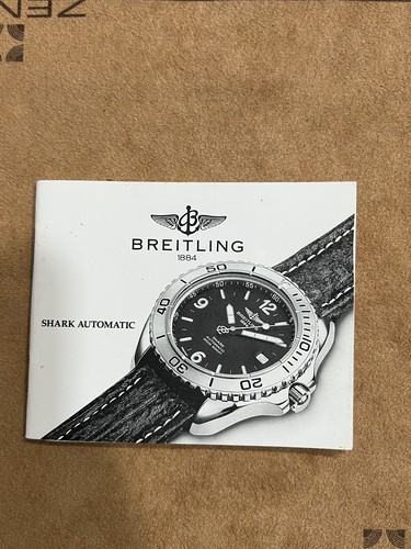 Breitling shark manuel - shark,