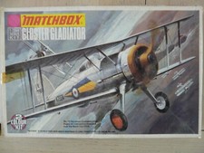 Maquette Avion 1/72 MATCHBOX Ref PK-8 Gloster Gladiator
