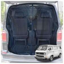 pour Volkswagen VW Transporter (T3) 1980-1992 Moustiquaire hayon arrière Noir
