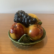 Coupe De Fruits En Barbotine Trompe L’œil Ref GI 