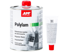 1L de résine polyester fibre