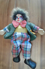 Ancienne jolie poupée "Clown triste"de collection. Yves Rocher