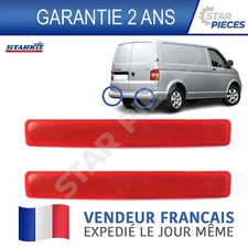 2 CATADIOPTRE REFLECTEUR PARE CHOC ARRIERE VW TRANSPORTER T5 7E0945105 7E0945106