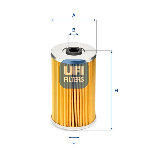 Ufi 609 filtre à - 26.609.00,