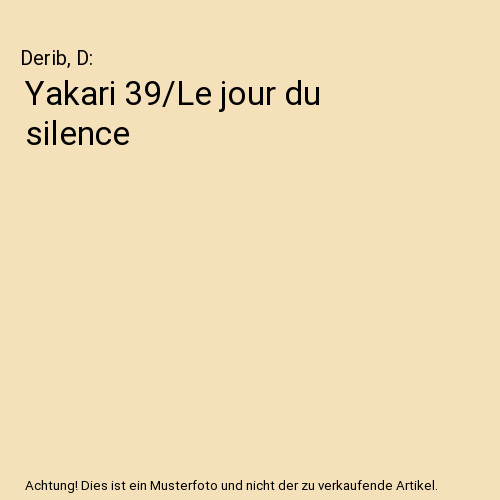 Yakari jour du silence - yakari,