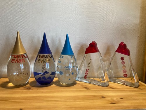Lot bouteilles evian - lot, 5