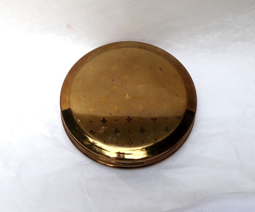 Poudrier sac rond - rond, en