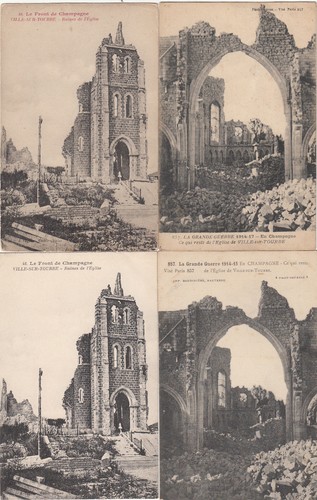 Lot old postcards war - old,
