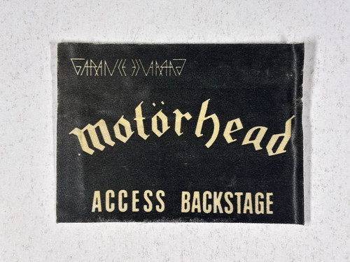 Pass accès backstage - d'accès, lemmy