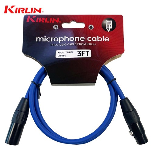 Kirlin 3ft xlr - kirlin, male/female