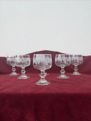 Verres vin blanc cristal - 6,