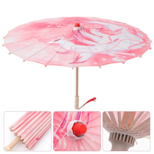 Parapluie japonais satin - japonais, en
