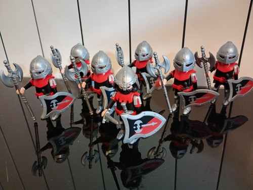 Playmobil lot chevaliers la - lot,