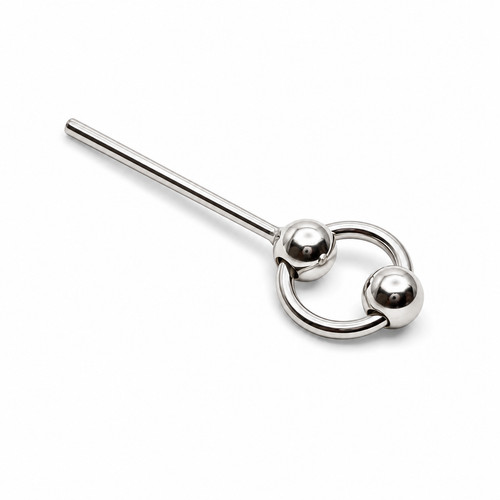 Piercing nez double boule clou