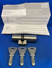 KESO ASSA ABLOY 1000 Cylindre de porte double Serrure avec 3 clés Swiss 42x32