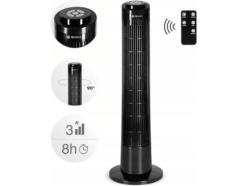 Ventilateur sur pied - sur, avec