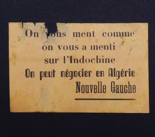 Tract papillon politique