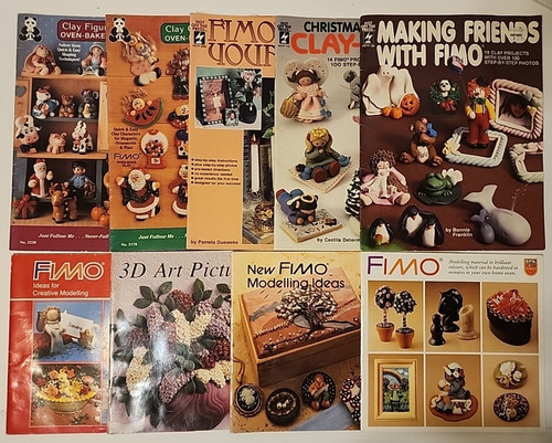 Lot fimo clay - lot, modeling